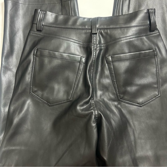 BLANKNYC Black Faux Leather Baxter pants (size 27) - Picture 2 of 6
